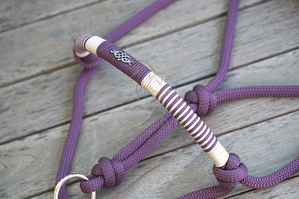 Miniaturbild: Knotenhalfter-Set "Malea", Warmblut