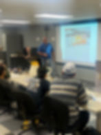 Students at Garden City Community College learning the Basics of Lubrication