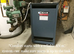 Certified home inspector examining boiler unit for safety and efficiency