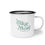 Thumbnail: Hike More Worry Less Enamel Camp Cup - Outdoor Adventure Mug