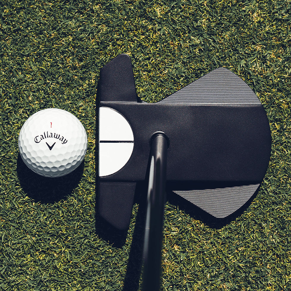 Miniatura: Putter Odyssey S2S AI-Dual Max 1/2Ball Broomstick RH