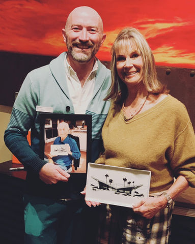 Dan Allen and Maranz homeowner Judi Sheppard Missett