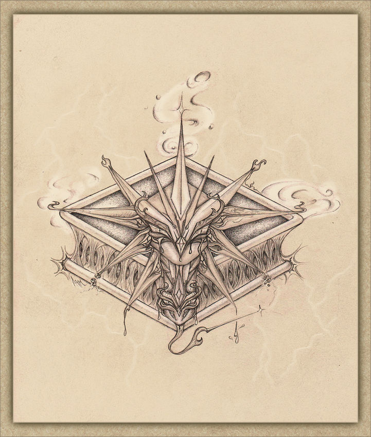 Origin Unknown - Pointed Dragon