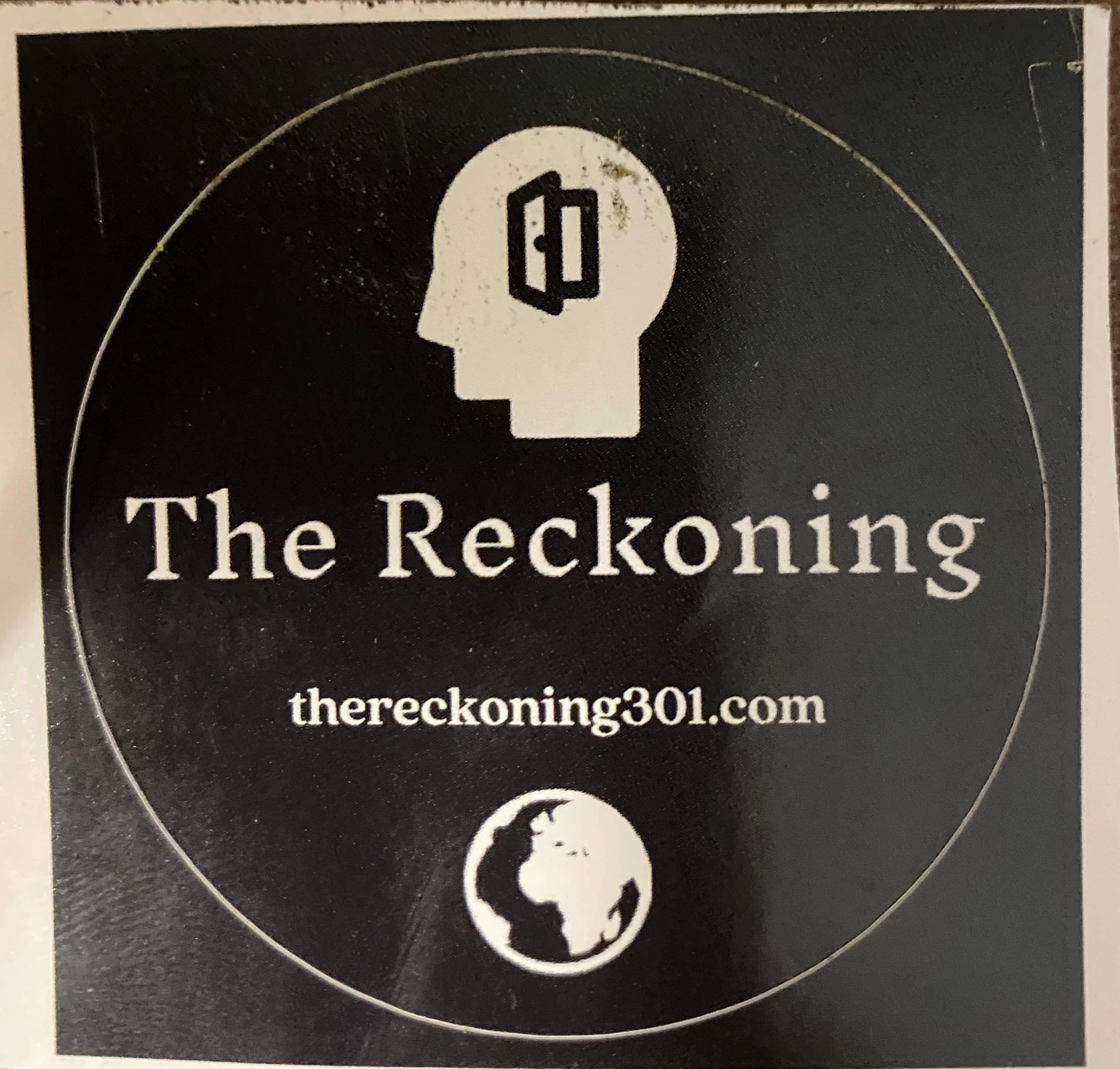 Reckoning Logo Sticker