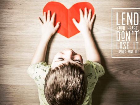 DON'T LOSE YOUR HEART, LEND IT