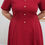 Thumbnail: Marilyn Maroon Midi Dress