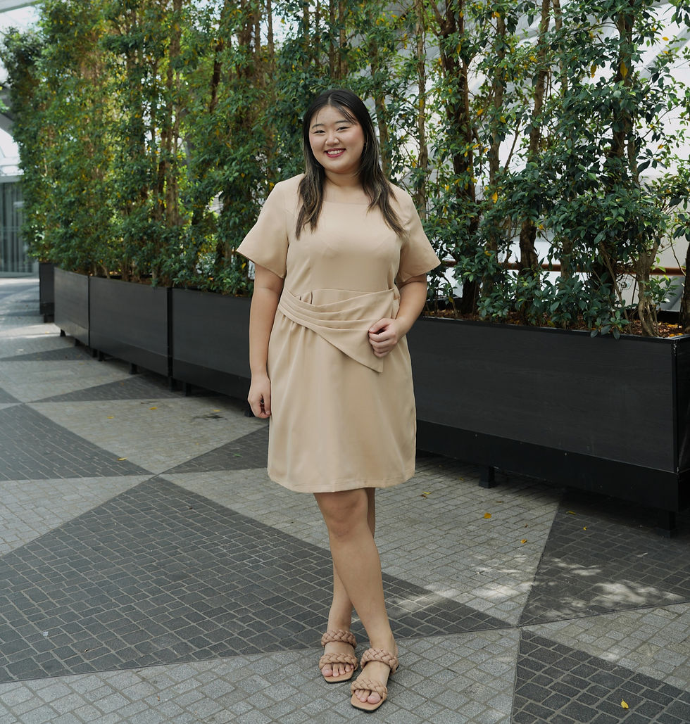 Thumbnail: Tessa Dress in Beige
