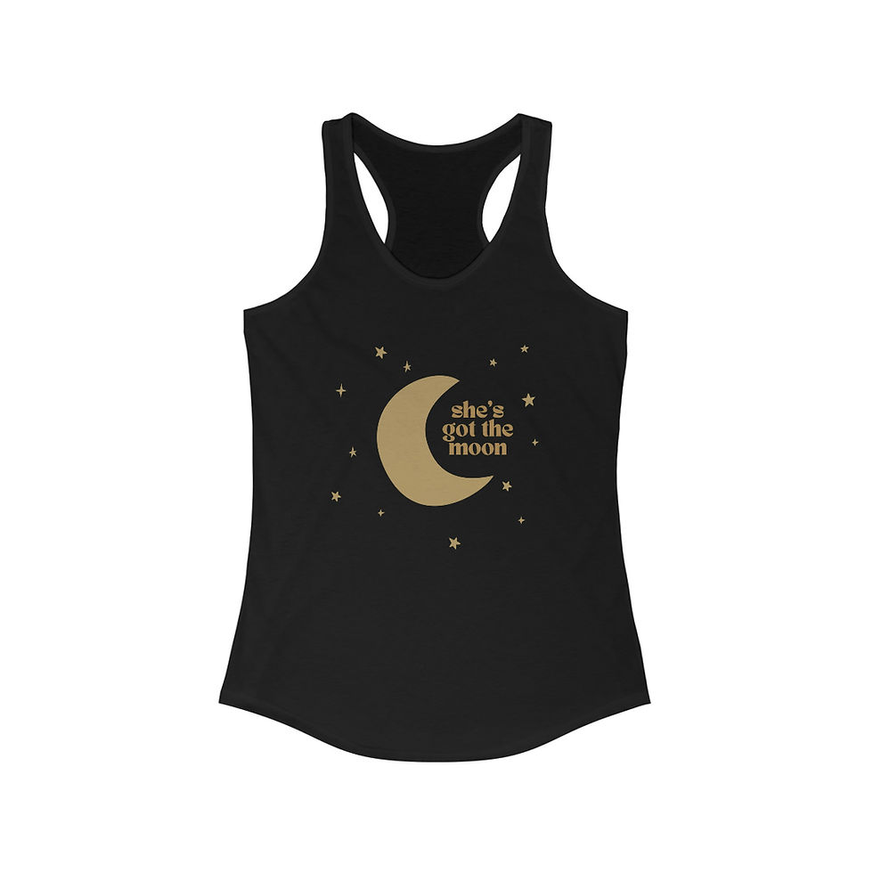 Thumbnail: She's Got The Moon Ladies Tank