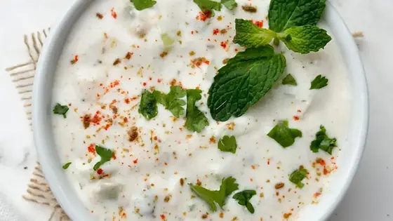 Raita ( Cucumber & Yoghurt )