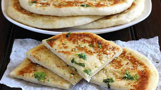 Cheese Garlic Naan