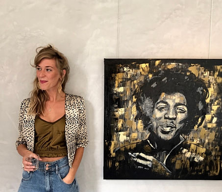 Solotentoonstelling "Lokale helden, mondiale helden". Galerie DJ de Boer