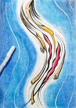 Flowing