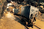 Underground Mine Tunnel, Mining Industry