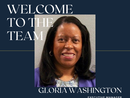 Welcome Gloria Washington