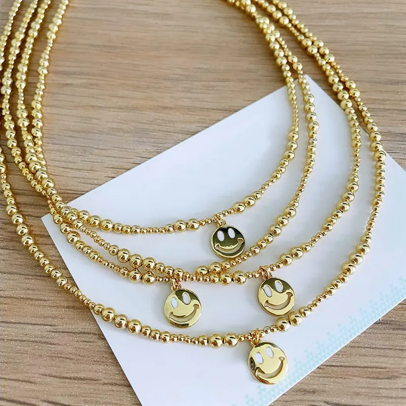 Smile necklace sale