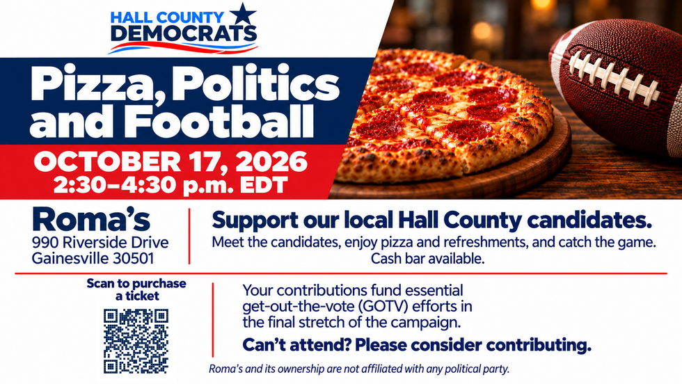 Pizza, Politics, and Football!