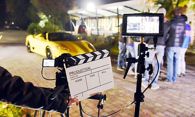 Film Set Scene