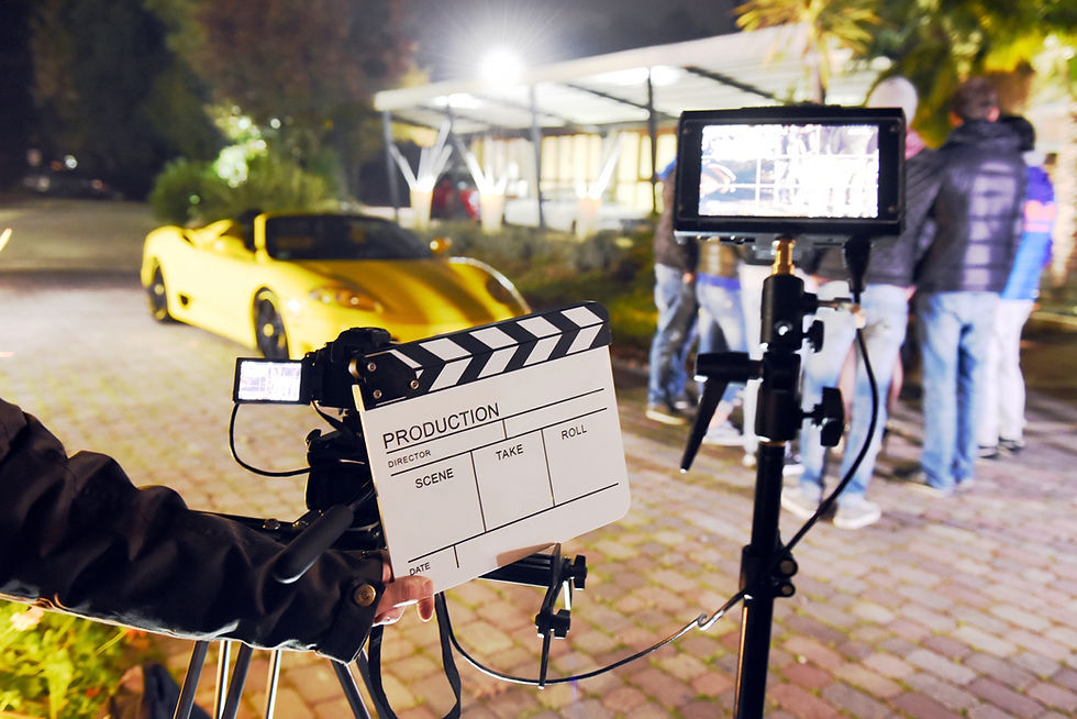 Film Set Scene