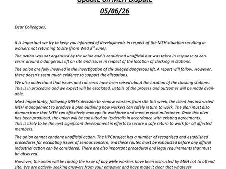 MEH UPDATE 05/06/26