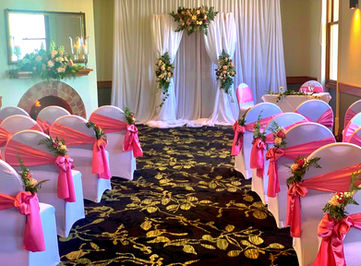 Indoor wedding