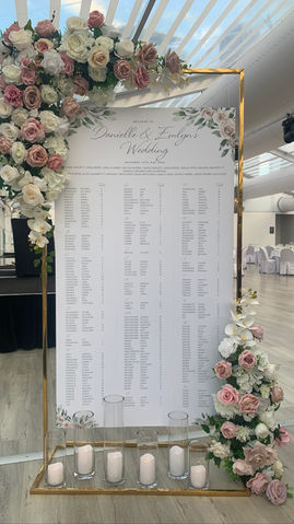 Flowers for guest board