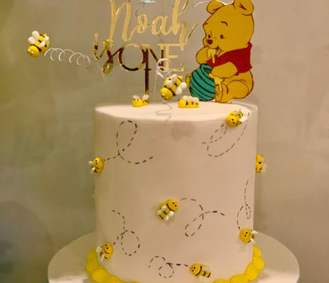 Personalised Acrylic cake topper