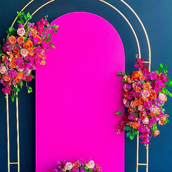 bridal shower backdrop