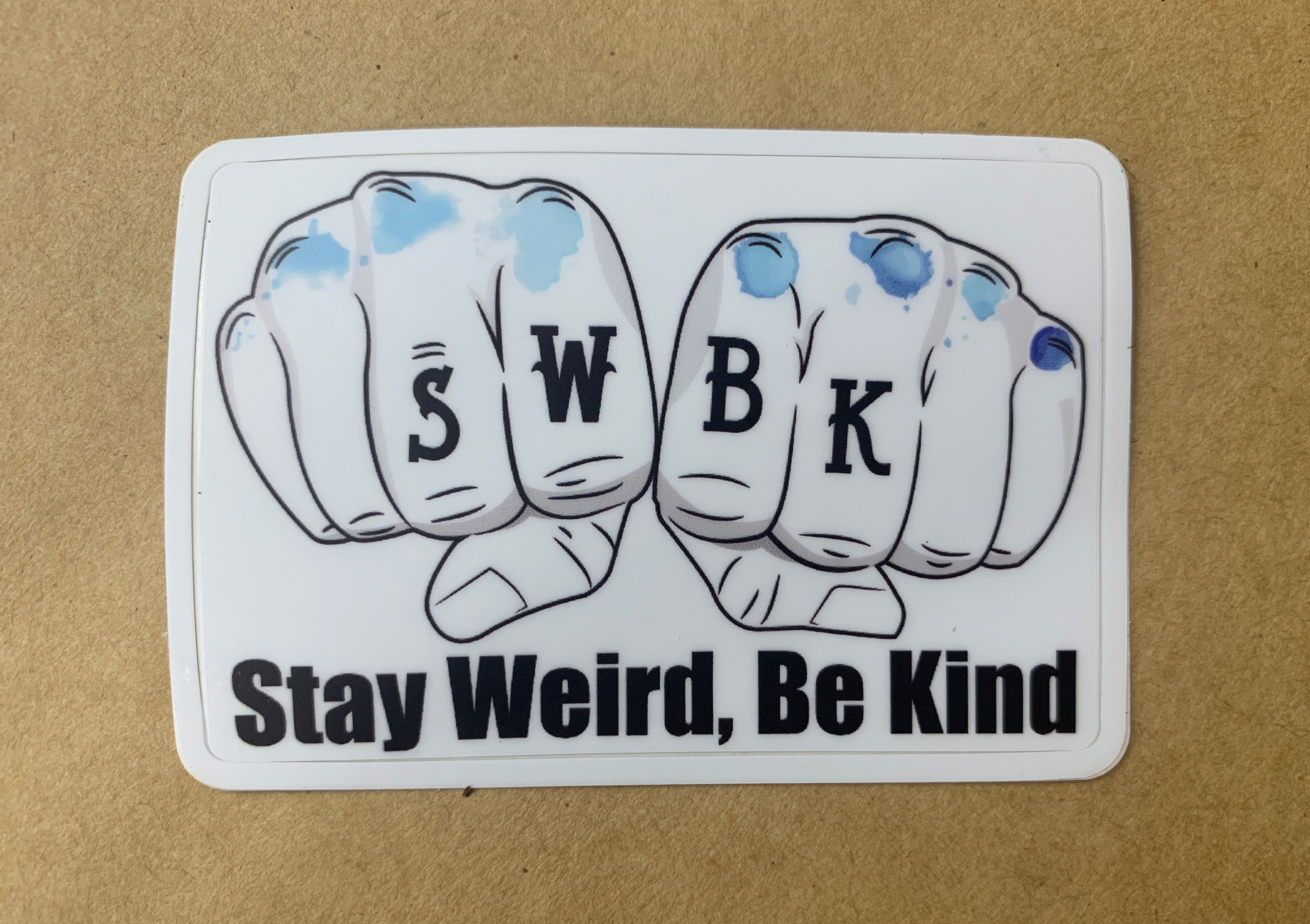 SWBK Knux Sticker