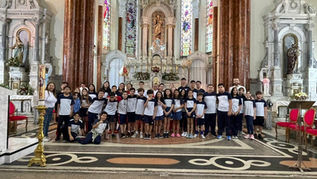 Família, escola e fé: Missa da Pastoral fortalece a vivência da fé dos alunos do Salesiano Recife