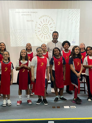 A Pastoral do Colégio Salesiano Sagrado Coração de Jesus realiza Coral Canto de Criança