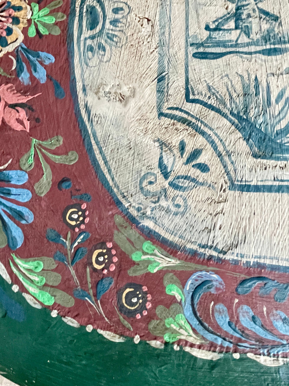 Thumbnail: Delft Folk Art Table