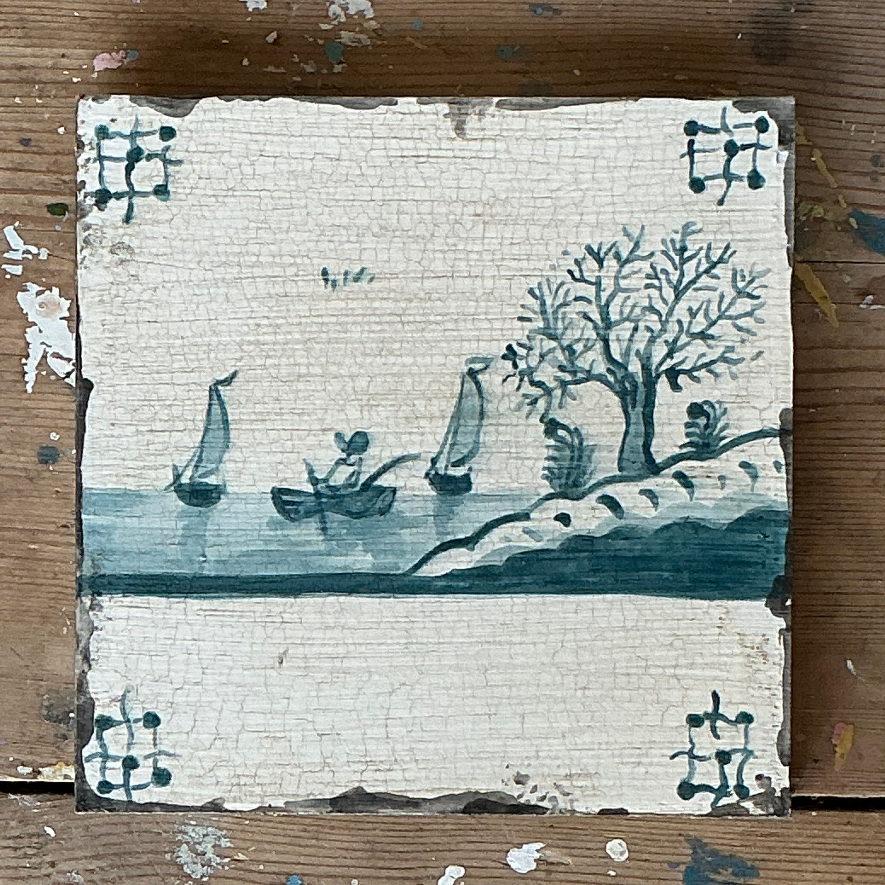 17th Century ‘Delft Tile’ Scene
