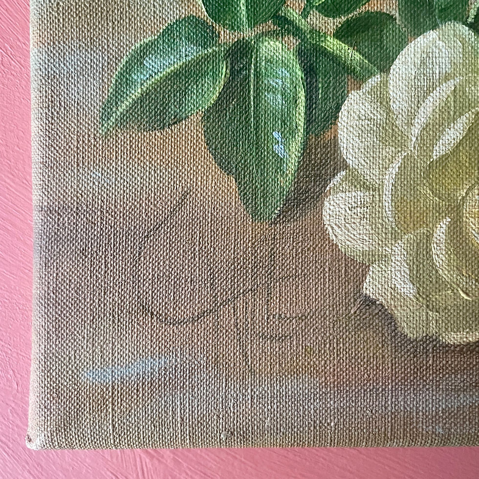 Thumbnail: Summer Floral Oil Painting 