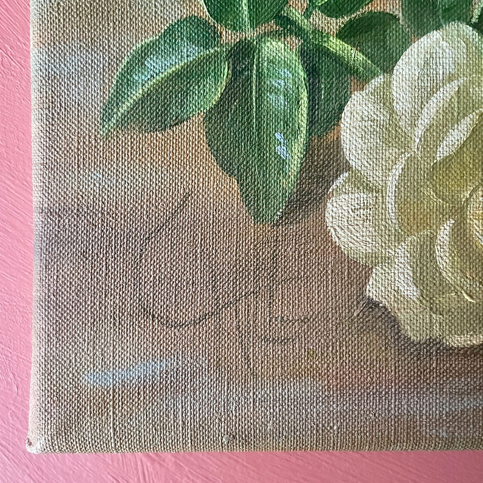 Thumbnail: Summer Floral Oil Painting 