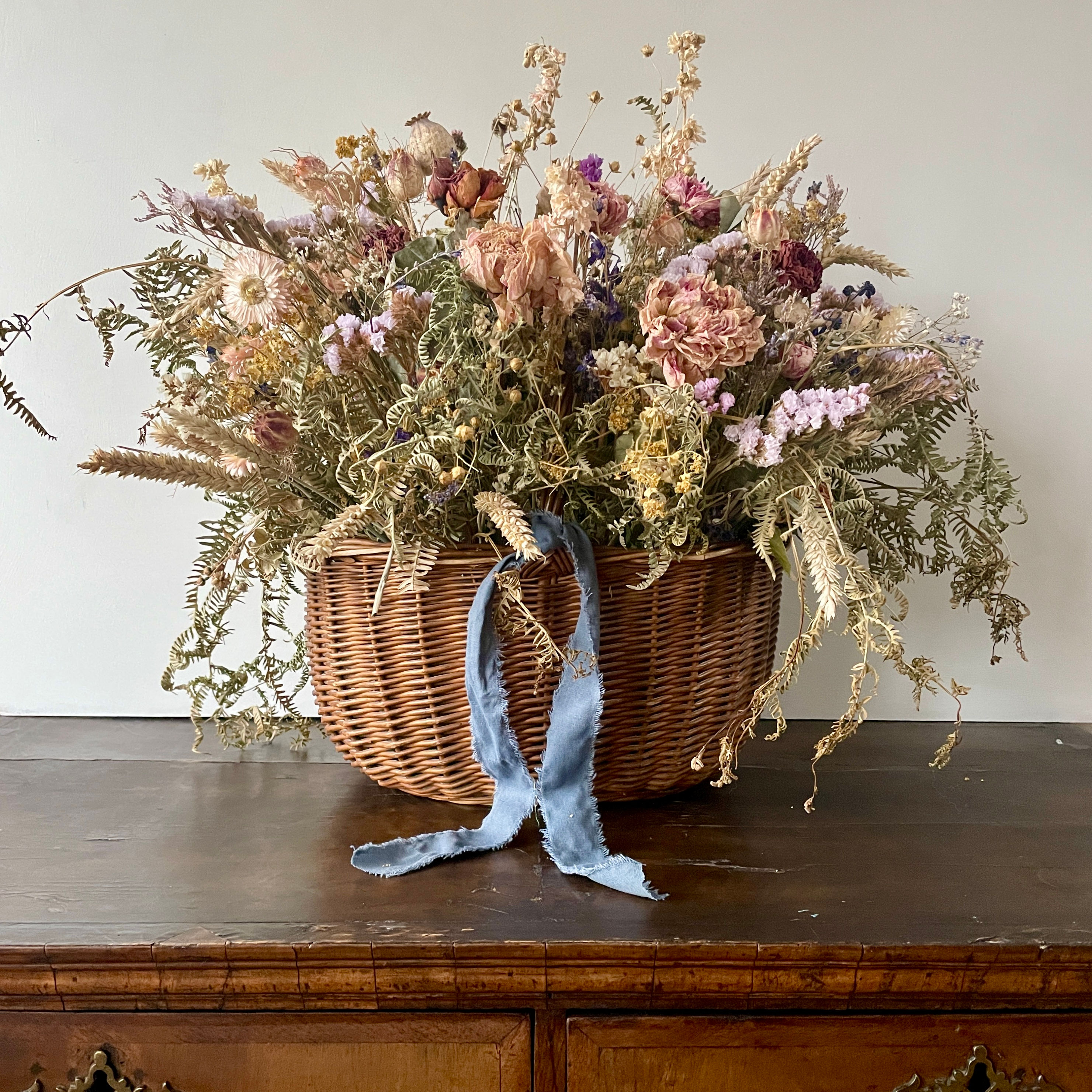 Basket of Summer Blooms