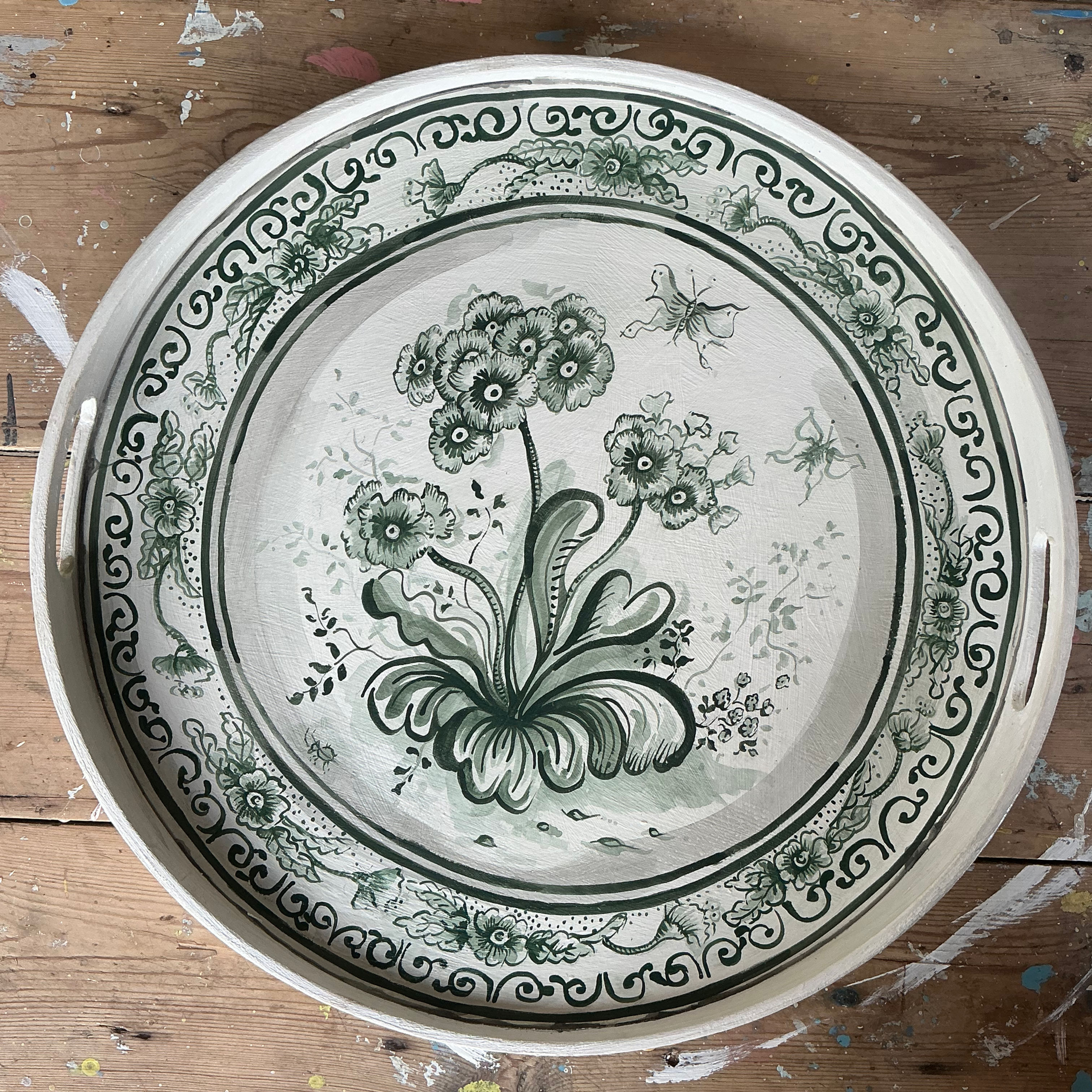 Auricula Green Tray