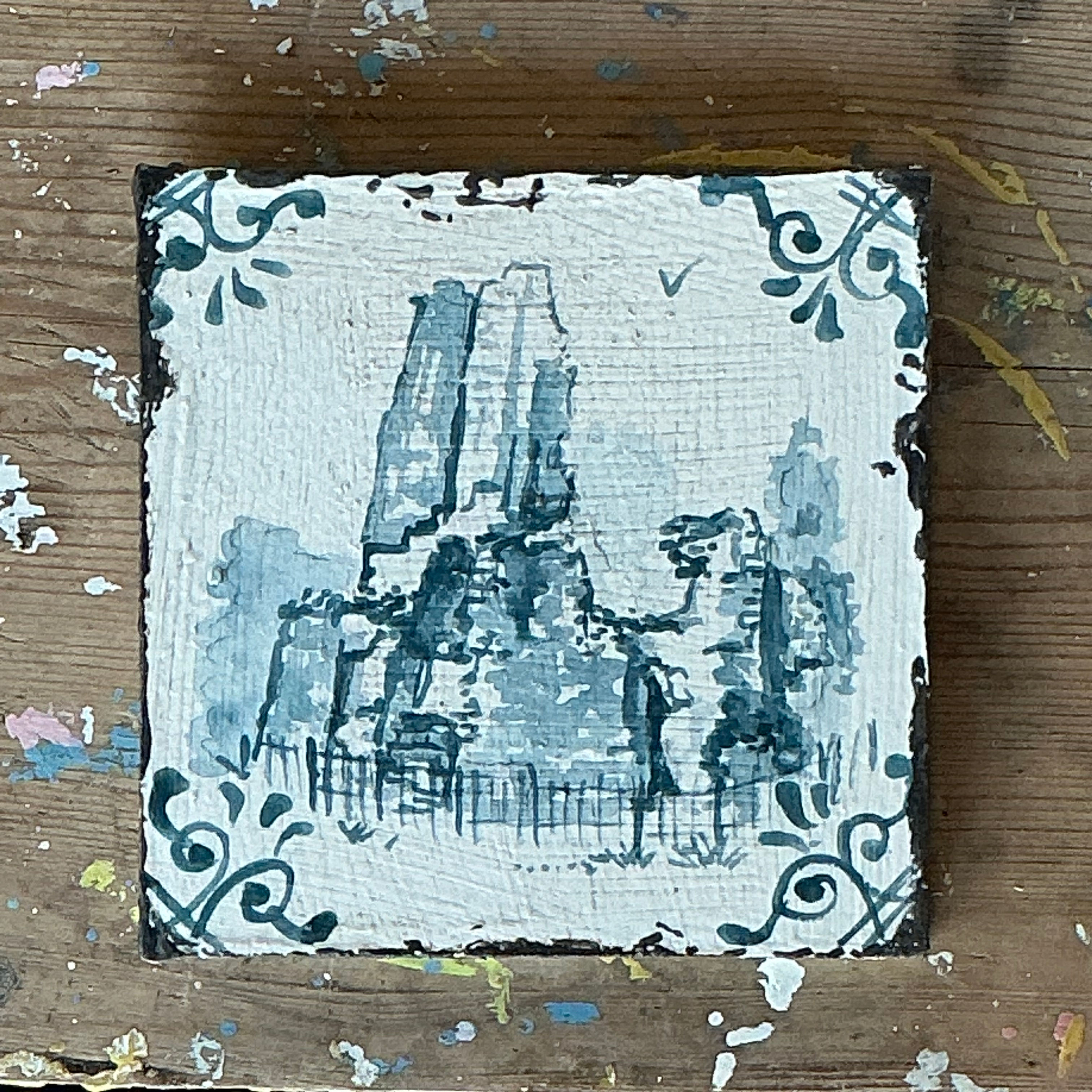 Bridgnorth Delft ‘Tile’ The Castle