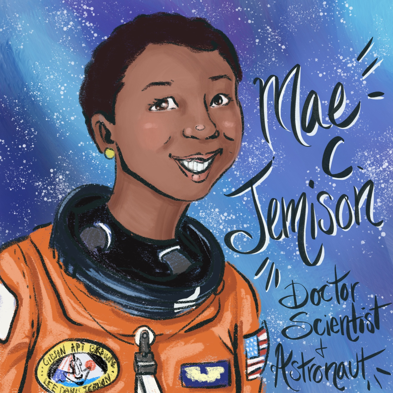 Images Of Cartoon Illustration Mae Jemison