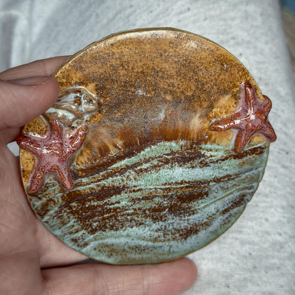 Thumbnail: Sea Theme Ceramic Coaster
