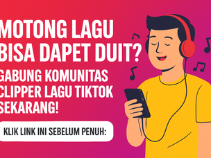 Motong Lagu Bisa Dapet Duit? Gabung Komunitas Clipper Lagu