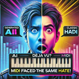 MIDI vs AI: Are We Witnessing a Music Revolution Repeat Itself?