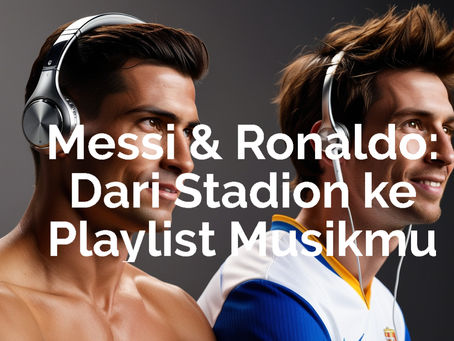 Messi & Ronaldo: Dari Stadion ke Playlist Musikmu