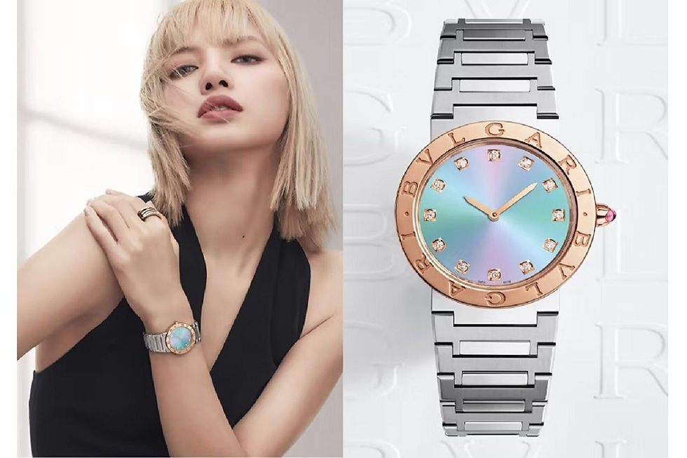 woman with luxury watch