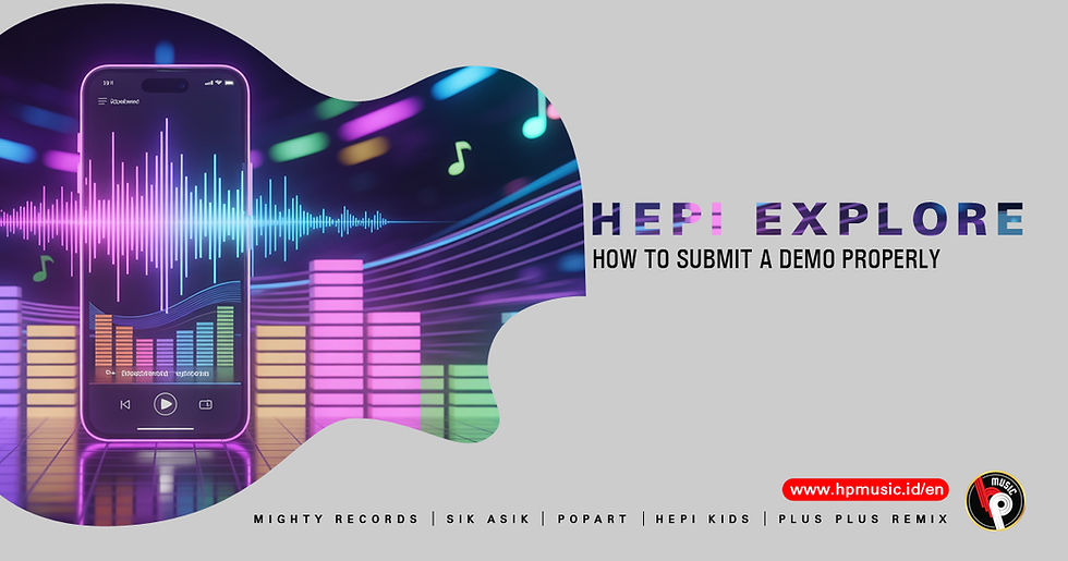 HOW TO SUBMIT A DEMO PROPERLY