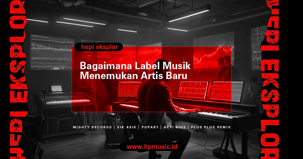 Bagaimana Label Musik Menemukan Artis Baru