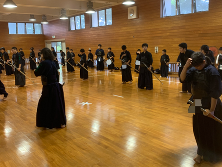 生田中　出稽古に参加しました