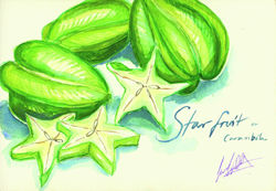Star Fruit or Carambola (For Stella)