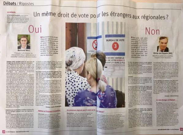 Scarica Gratis Images Oui A Un Meme Droit De Vote Pour Les Non Belges Aux Elections actualisé salutations