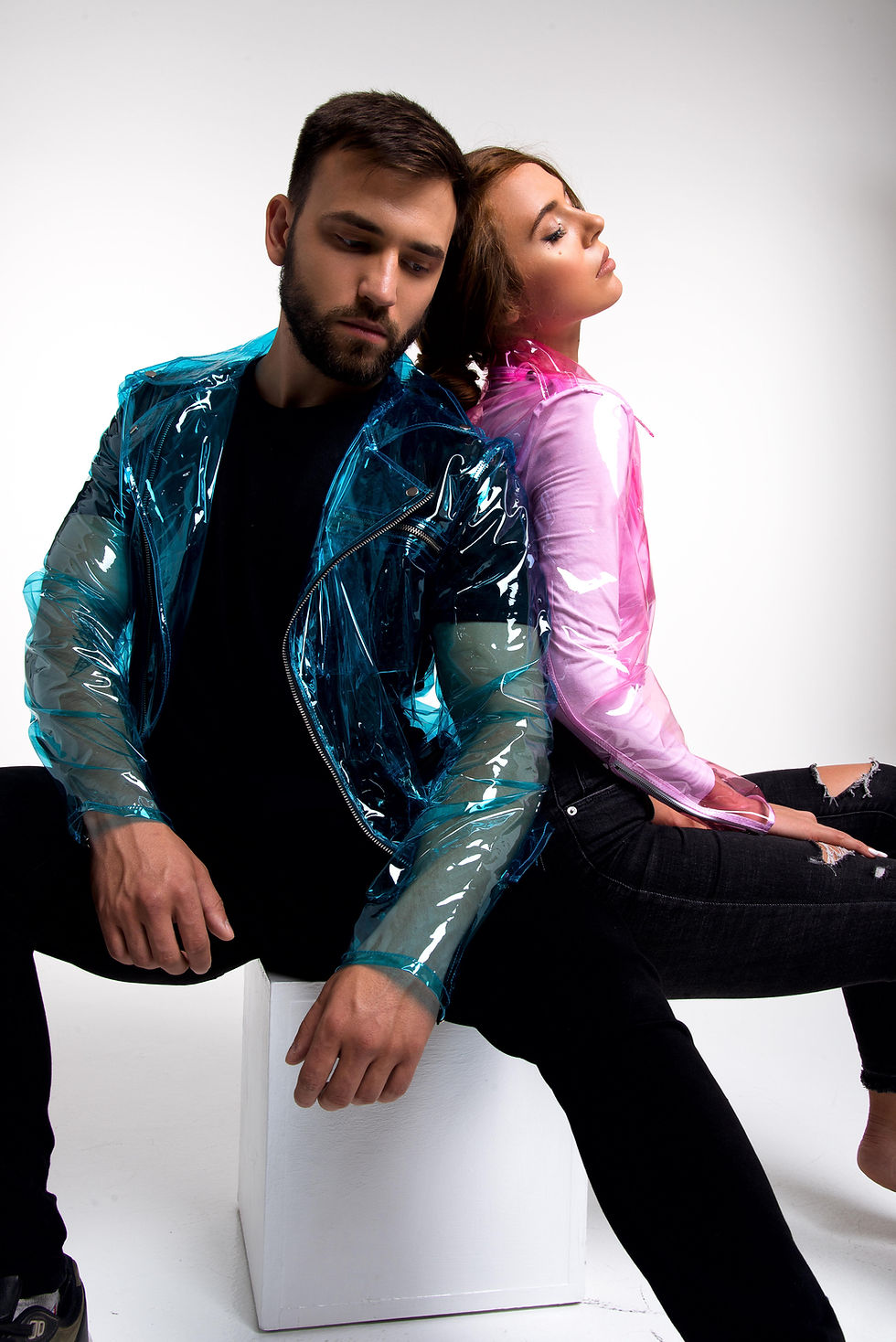 Thumbnail: unisex transparent jacket