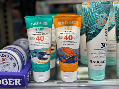 Stay sun-safe with Badger Balm: Family-friendly sunscreen essentials at Rosewood Market